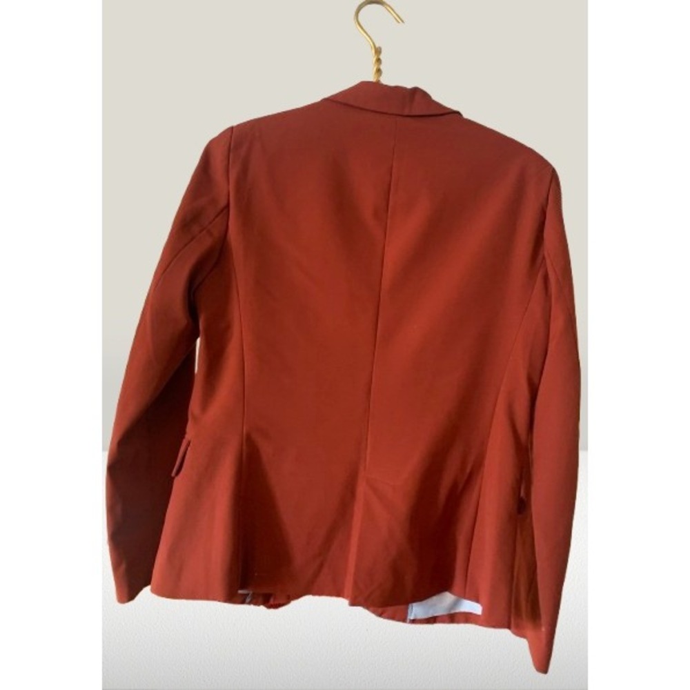 Stradivarius Rust Orange Single Button Blazer Wom… - image 3